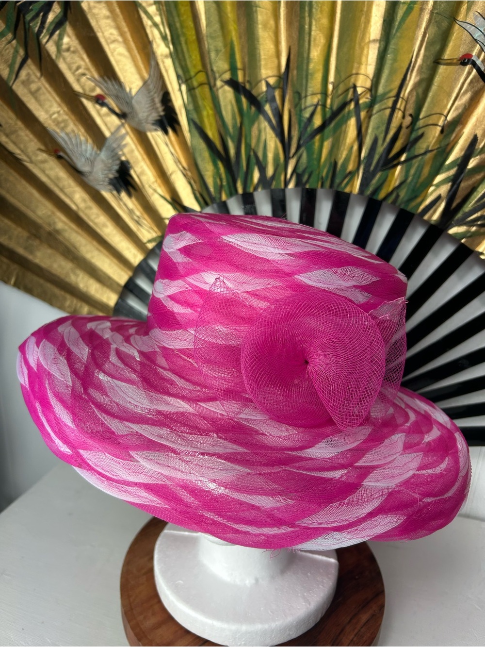 Fuchsia Derby Hat